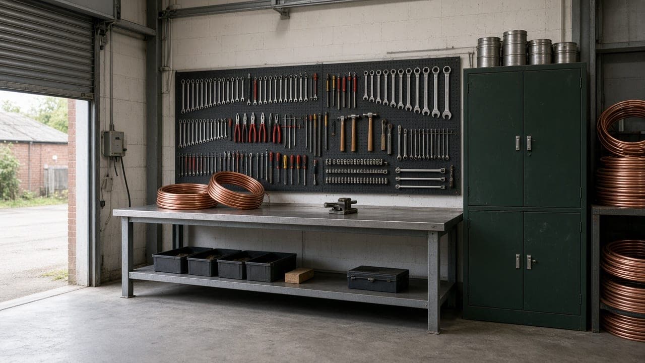 An engineer's workshop